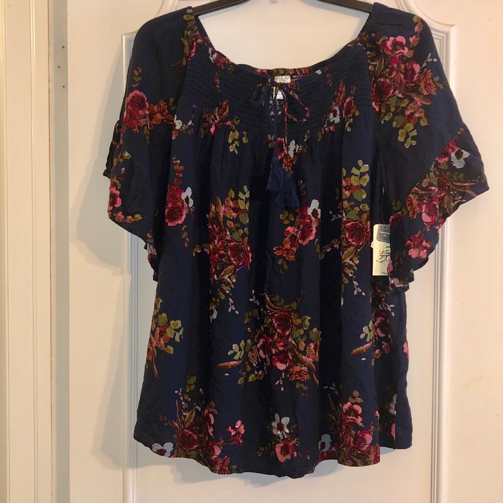 Womens plus size blouse